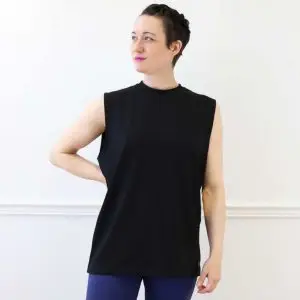Black-Bamboo-Sleeveless-T