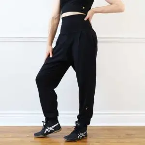 Black-Bamboo-Slouch-Pants