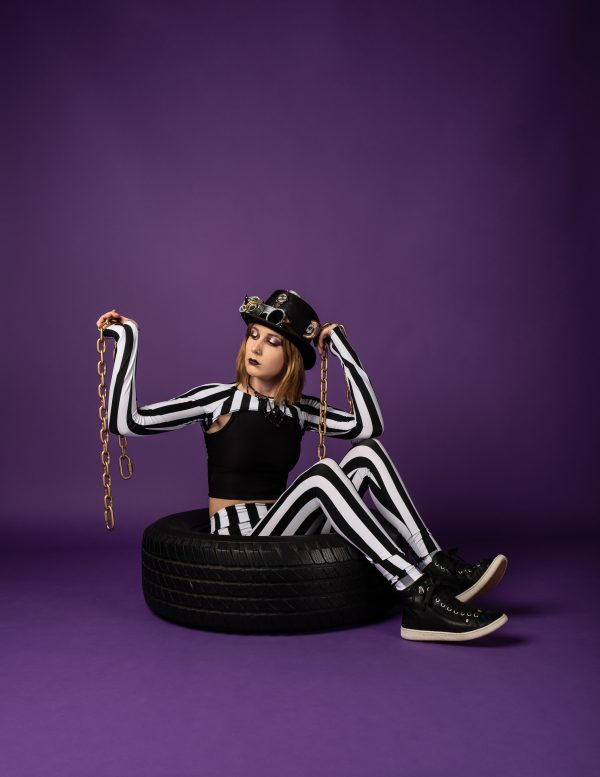 Stripes Shrug